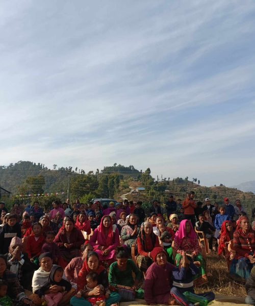 गाउँ गाउँबाट फेरि जुर्मुराउदै माओबादी : राक्सिराङ्ग १ मा पार्टी प्रबेशको लर्को