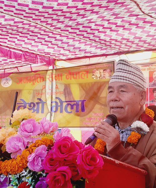 झुरझुरेलाई जनयुद्ध संग्राहलय बनाउन जरुरी छ : माओबादी केन्द्र महासचिव गुरुङ