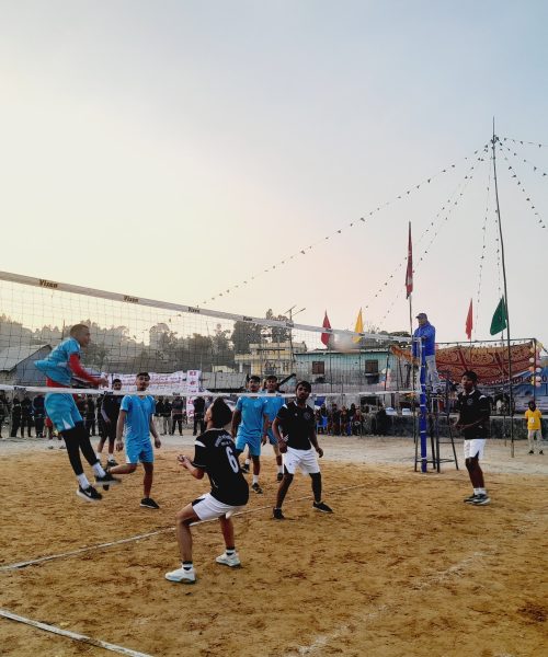 उपाध्यक्ष कप भलिबल आजबाट शुरु : पहिलो दिनको खेलमा ६ वटा खेल सम्पन्न