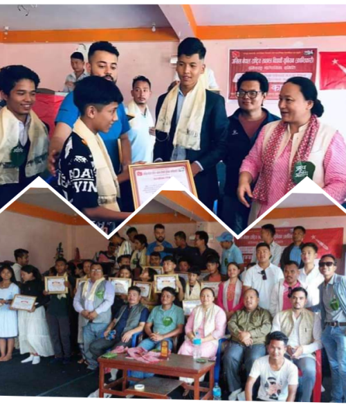 माओबादी केन्द्र सम्बद्ध शिक्षक तथा बिधार्थी सङ्गठनद्वारा  राक्सिराङ्गका एसईई पास बिधार्थी सम्मानित