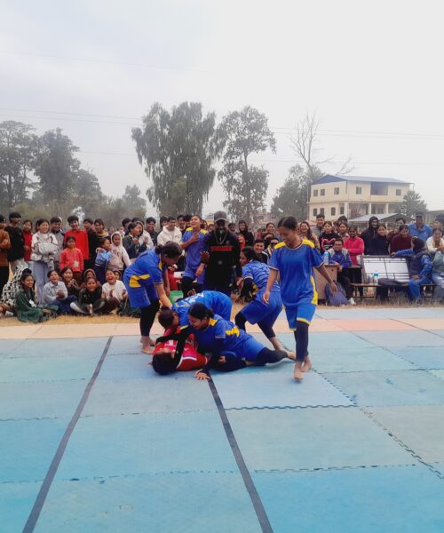 राष्ट्रिय रोटरी माबि छात्रा कबड्डीको सेमिफाईनलमा प्रबेश