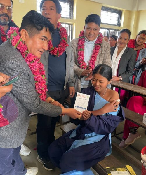 पहिलो दिन  राक्सिराङ्गमा २५२ जनाले लगाए एचपिभी खोप