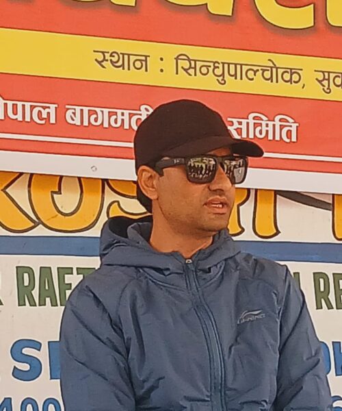 प्रेस सेन्टर बागमती प्रदेश अध्यक्षमा ध्रुव अधिकारी
