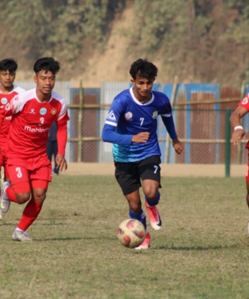 पाचौं सस्करणको उपबिजेता संकटालाई हराउदै  एपीएफ बागमती गोल्डकपको सेमिफाइनलमा