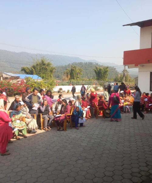 हाँडीखोलामा २१० को आँखा जाँच्दा १८ मा मोतिबिन्दु